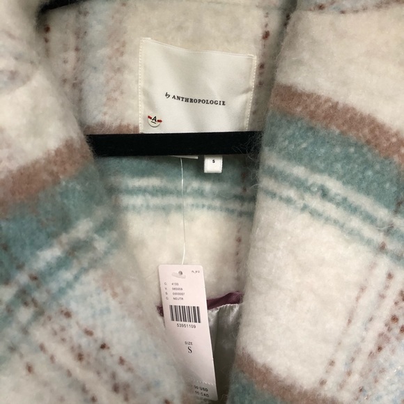 Anthropologie Plaid Coat (Brand new with tags) - Picture 4 of 6